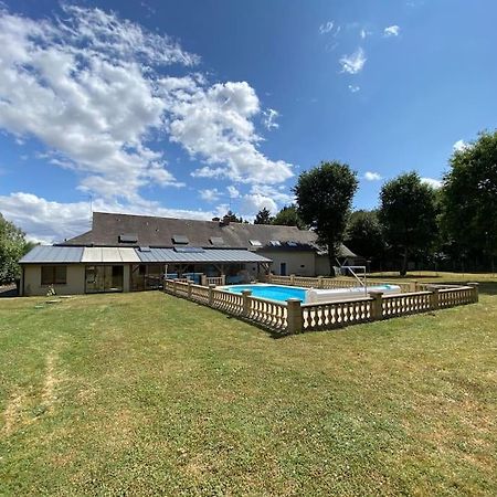 Le Cabaret Paisible Avec Piscine Villa Montierchaume Exterior photo